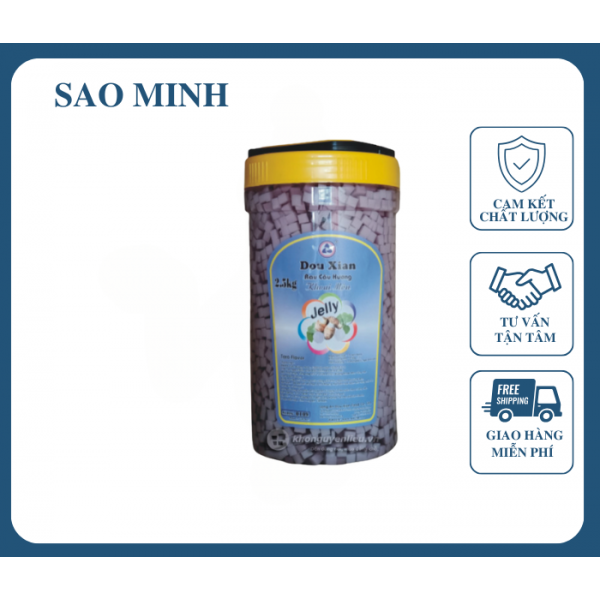 Thạch Rau Câu Khoai Môn Douxian 2,5Kg Tì